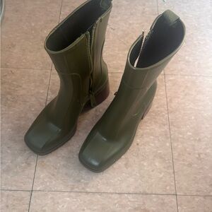 Pretty little things Olive Green Women's Boots